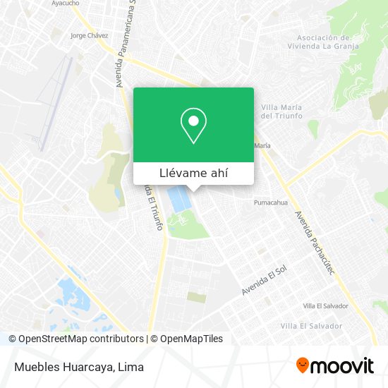 Mapa de Muebles Huarcaya