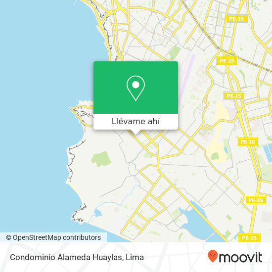 Mapa de Condominio Alameda Huaylas