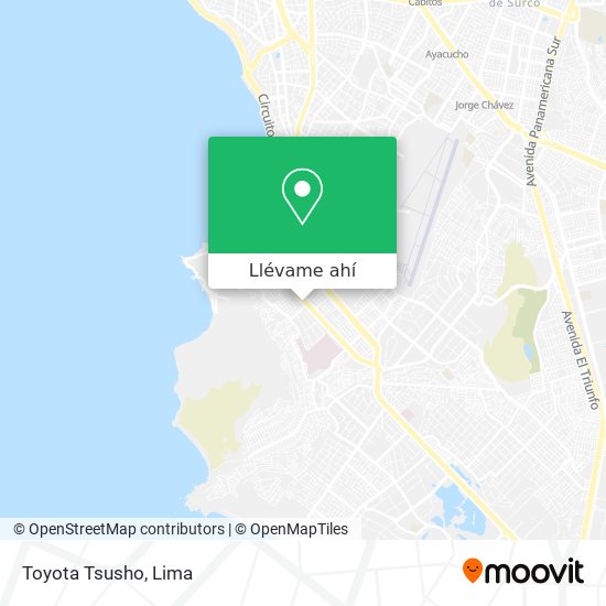 Mapa de Toyota Tsusho