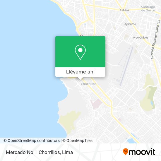 Mapa de Mercado No 1 Chorrillos