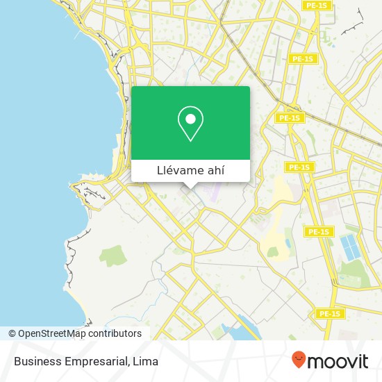 Mapa de Business Empresarial