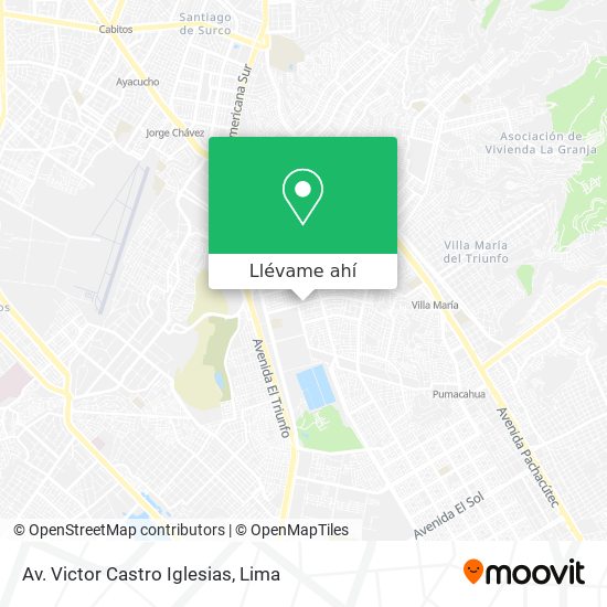 Mapa de Av. Victor Castro Iglesias