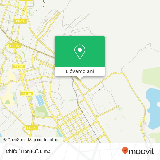 Mapa de Chifa “TIan Fu”