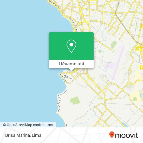 Mapa de Brisa Marina