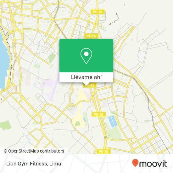 Mapa de Lion Gym Fitness