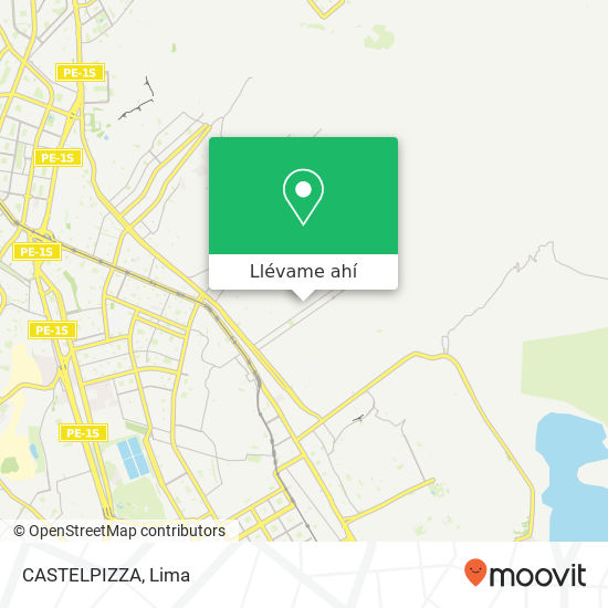 Mapa de CASTELPIZZA