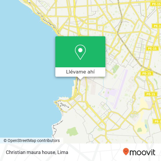 Mapa de Christian maura house