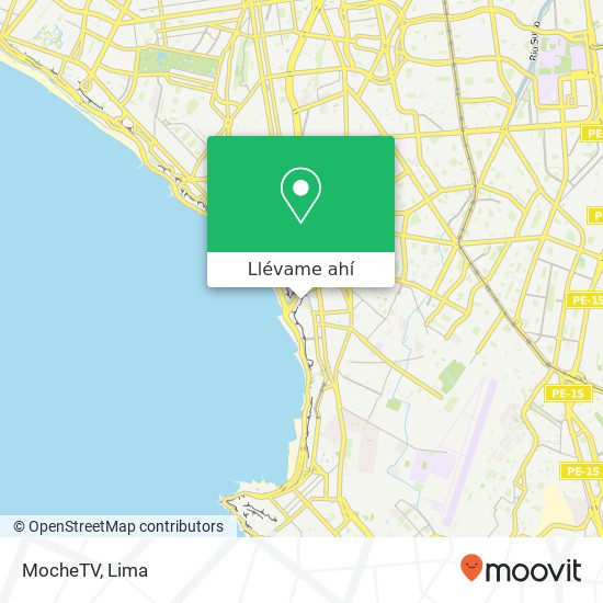 Mapa de MocheTV