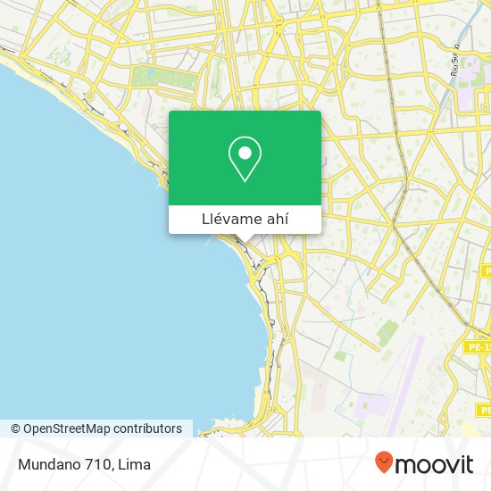 Mapa de Mundano 710