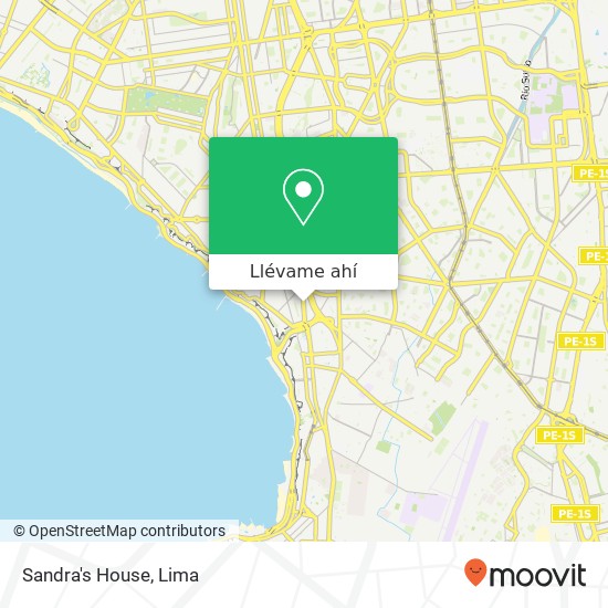 Mapa de Sandra's House
