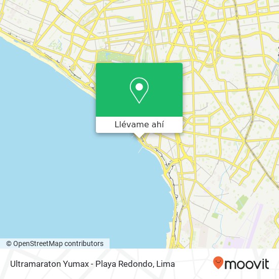 Mapa de Ultramaraton Yumax - Playa Redondo