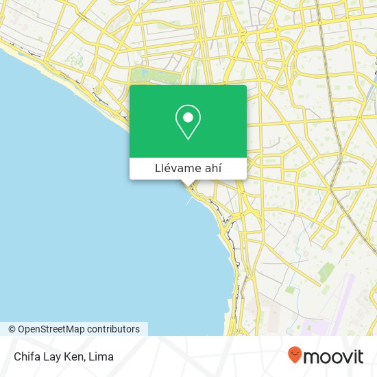 Mapa de Chifa Lay Ken