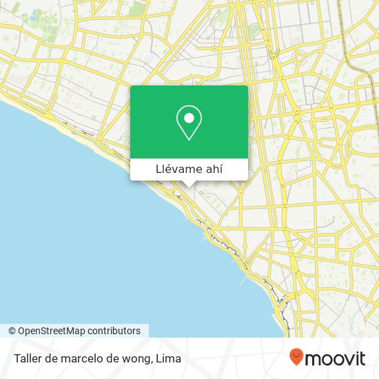 Mapa de Taller de marcelo de wong