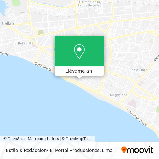 Mapa de Estilo & Redacción/ El Portal Producciones