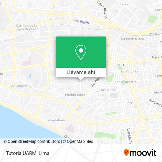 Mapa de Tutoria UARM