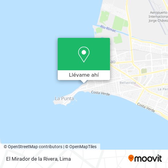 Mapa de El Mirador de la Rivera
