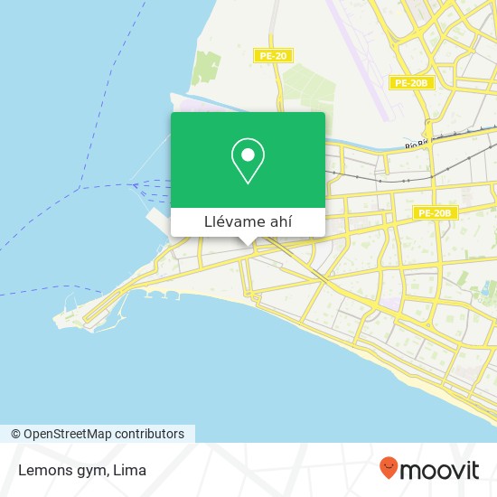 Mapa de Lemons gym