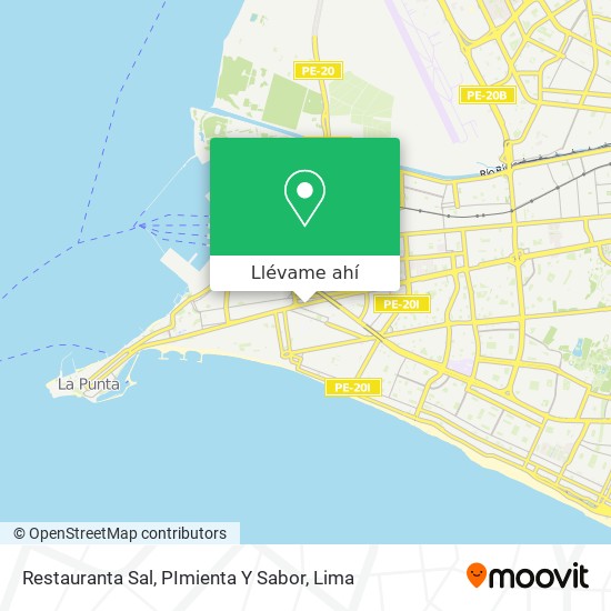 Mapa de Restauranta Sal, PImienta Y Sabor