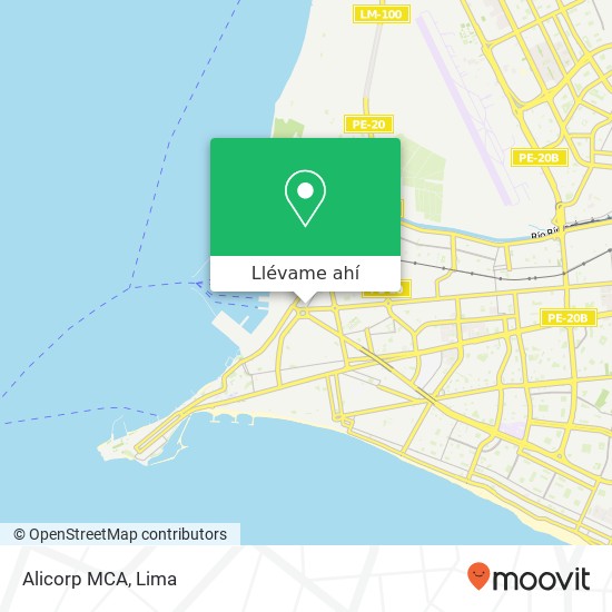 Mapa de Alicorp MCA