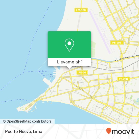 Mapa de Puerto Nuevo