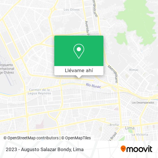 Mapa de 2023 - Augusto Salazar Bondy