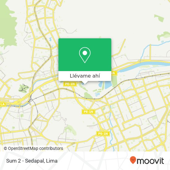 Mapa de Sum 2 - Sedapal