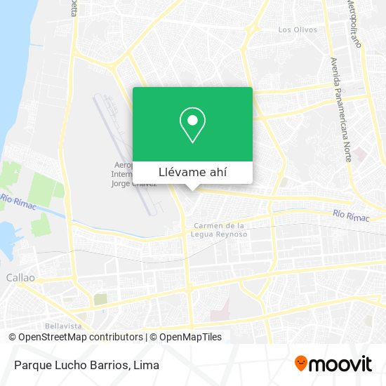 Mapa de Parque Lucho Barrios