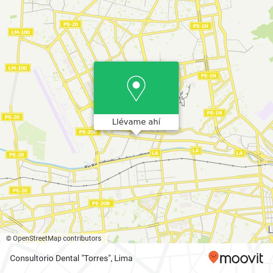 Mapa de Consultorio Dental "Torres"