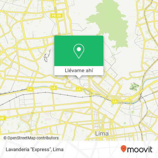 Mapa de Lavanderia "Express"