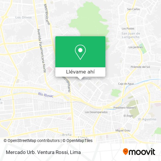Mapa de Mercado Urb. Ventura Rossi