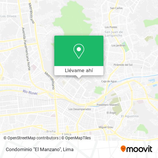 Mapa de Condominio "El Manzano"