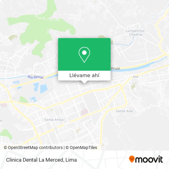 Mapa de Clinica Dental La Merced