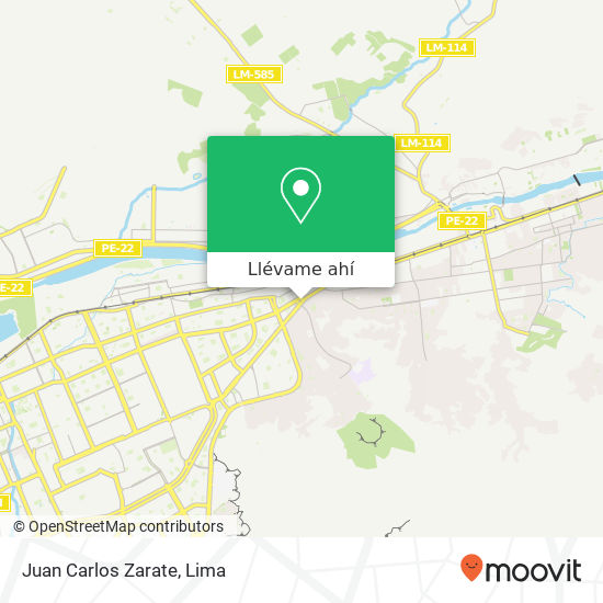 Mapa de Juan Carlos Zarate