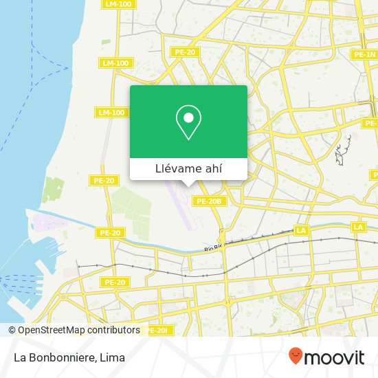 Mapa de La Bonbonniere