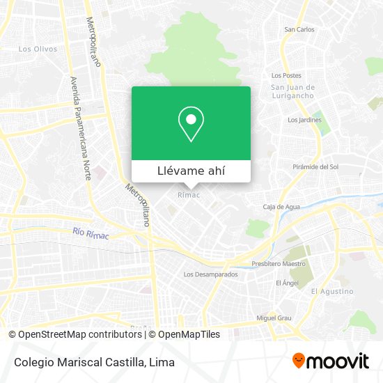 Mapa de Colegio Mariscal Castilla