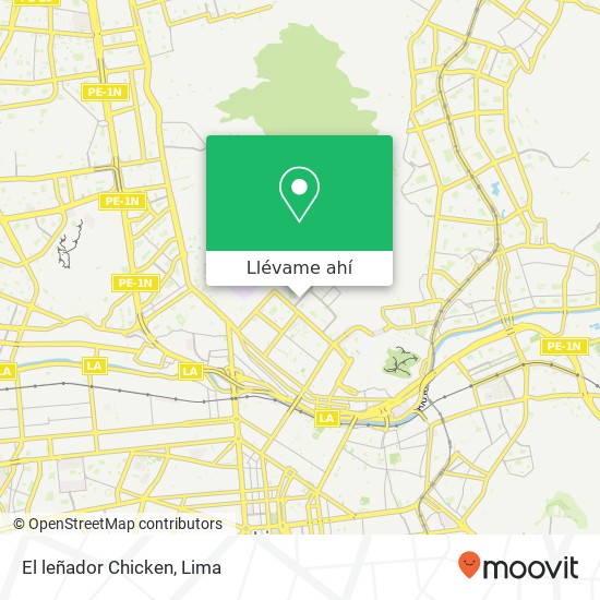 Mapa de El leñador Chicken