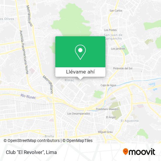 Mapa de Club "El Revolver"