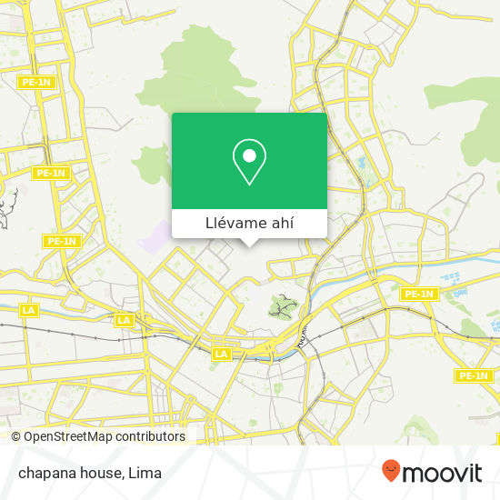 Mapa de chapana house