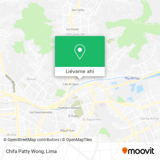 Mapa de Chifa Patty Wong