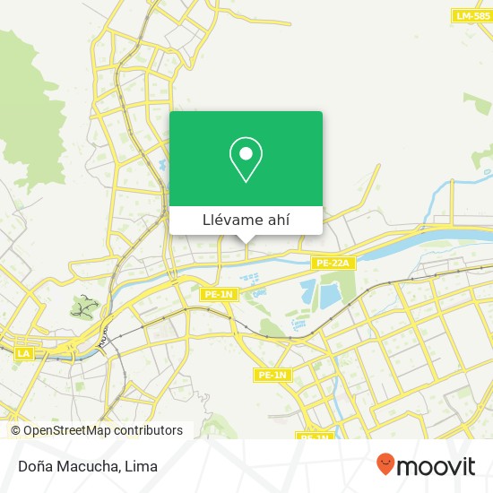 Mapa de Doña Macucha