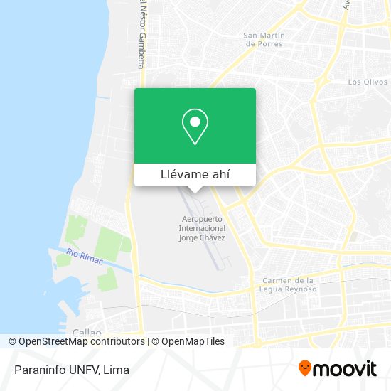 Mapa de Paraninfo UNFV