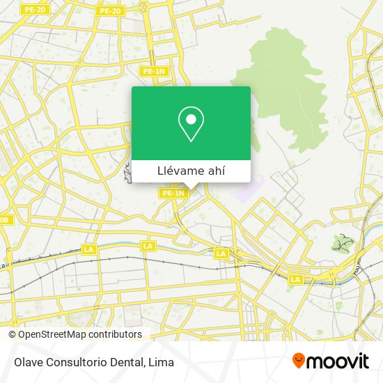 Mapa de Olave Consultorio Dental