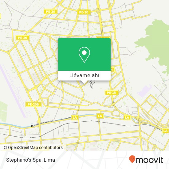 Mapa de Stephano's Spa
