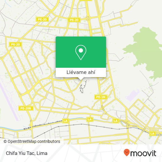Mapa de Chifa Yiu Tac