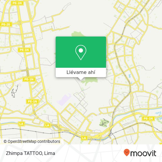 Mapa de Zhimpa TATTOO