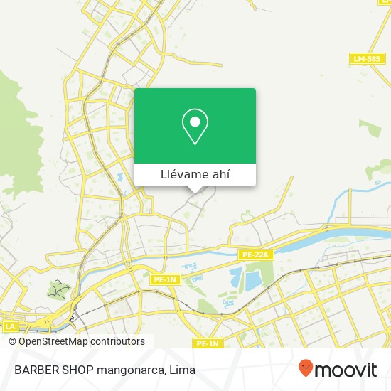 Mapa de BARBER SHOP mangonarca