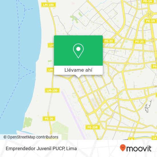 Mapa de Emprendedor Juvenil PUCP