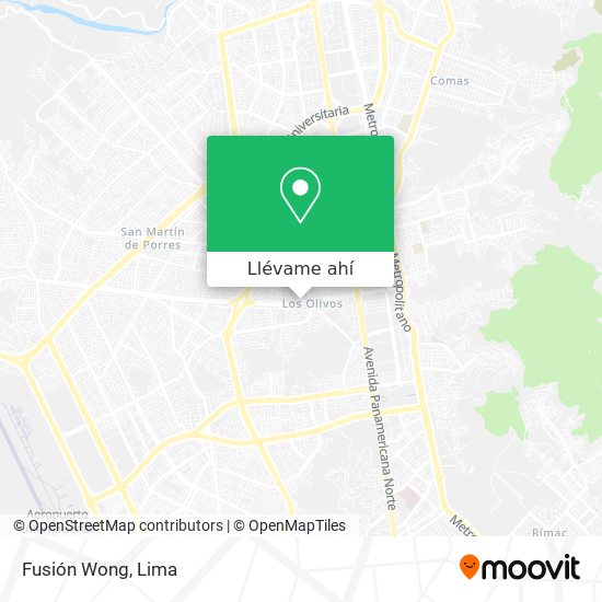 Mapa de Fusión Wong