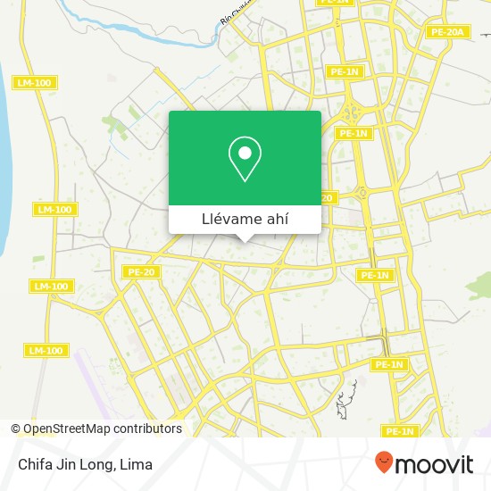 Mapa de Chifa Jin Long