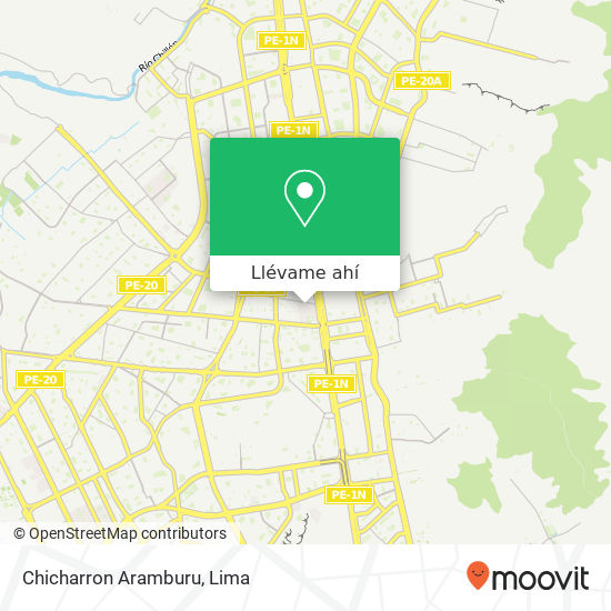 Mapa de Chicharron Aramburu